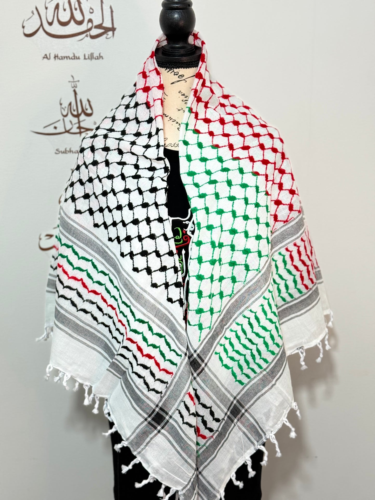 Palestine colored Kofia