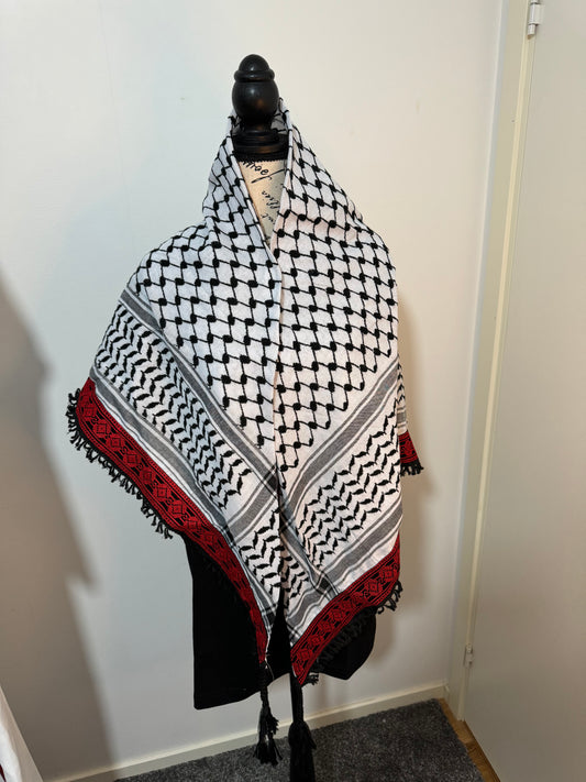 Palestinian embroidered Kofia